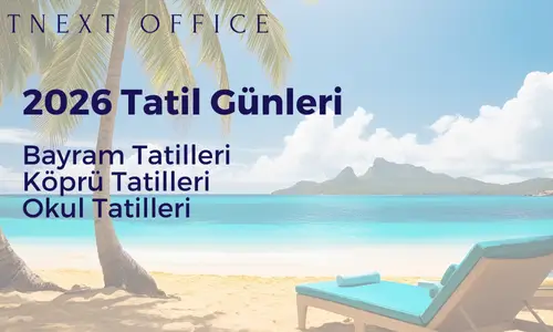 2026 resmi tatil günleri